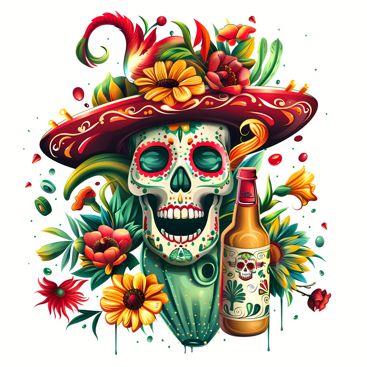 Cinco De Mayo,Mexican,Day Of The Dead