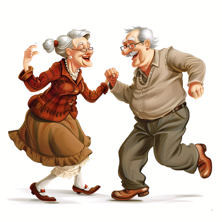 Dance Day,Elderly,Couple