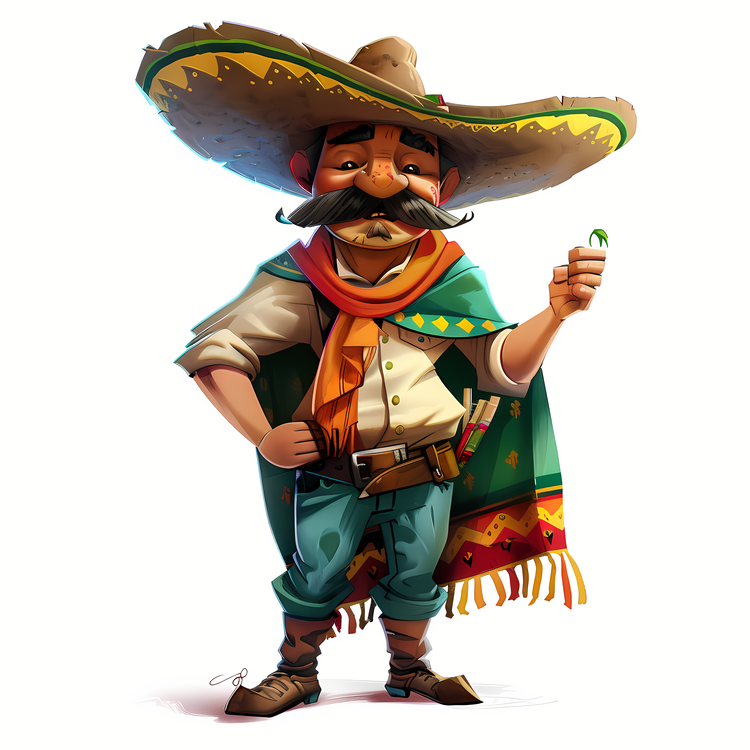 Cinco De Mayo,Mexican,Characters