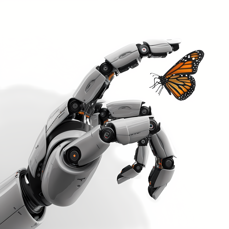 Robot Hand,Butterfly,Robotic