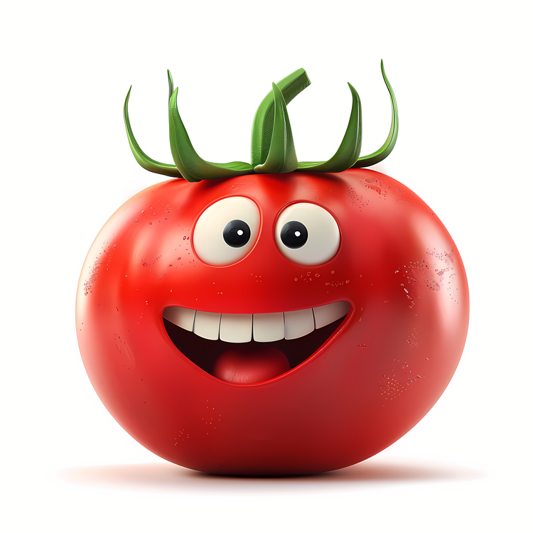 3d Cartoon Vegetable,Tomato,Fruit