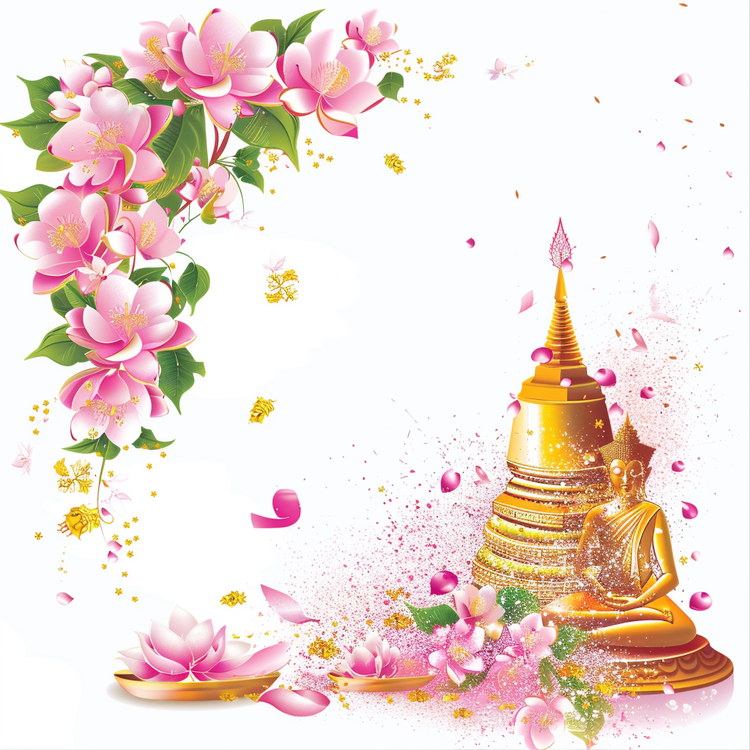 Labour Day,Buddha,Pink Lotus