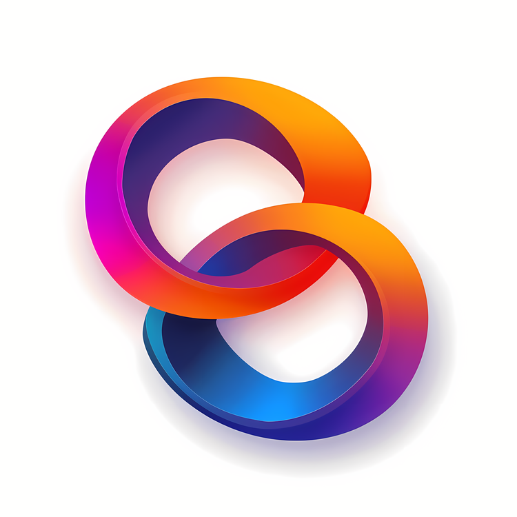 Emoji,3d Rendered,Colorful Ribbon