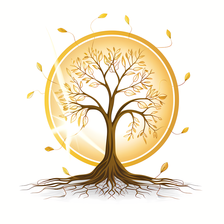 Renewal Day,Tree,Gold