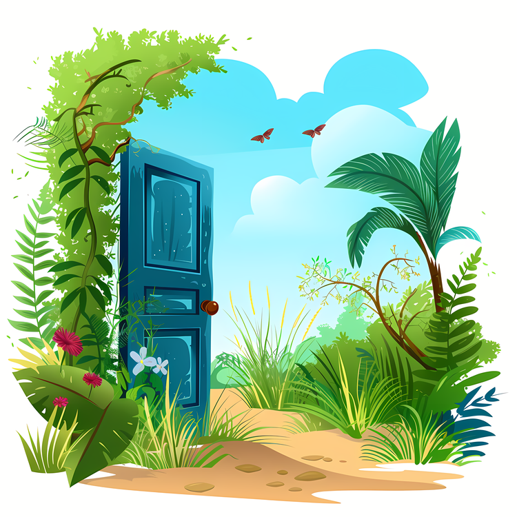 Door,Nature,Jungle