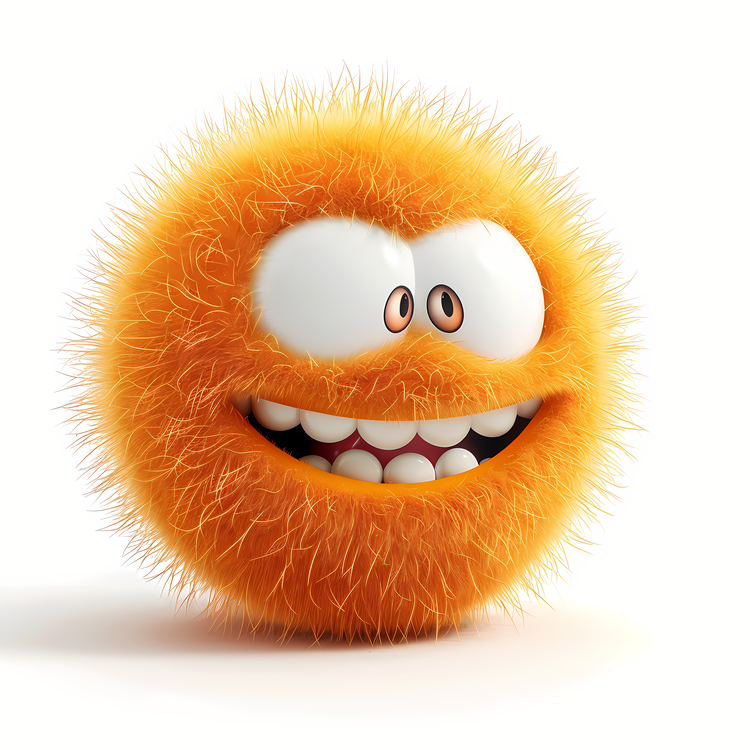 Fuzzy,Orange,Mischievous