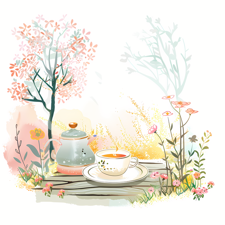 Spring Tea,Tea,Tea Pot
