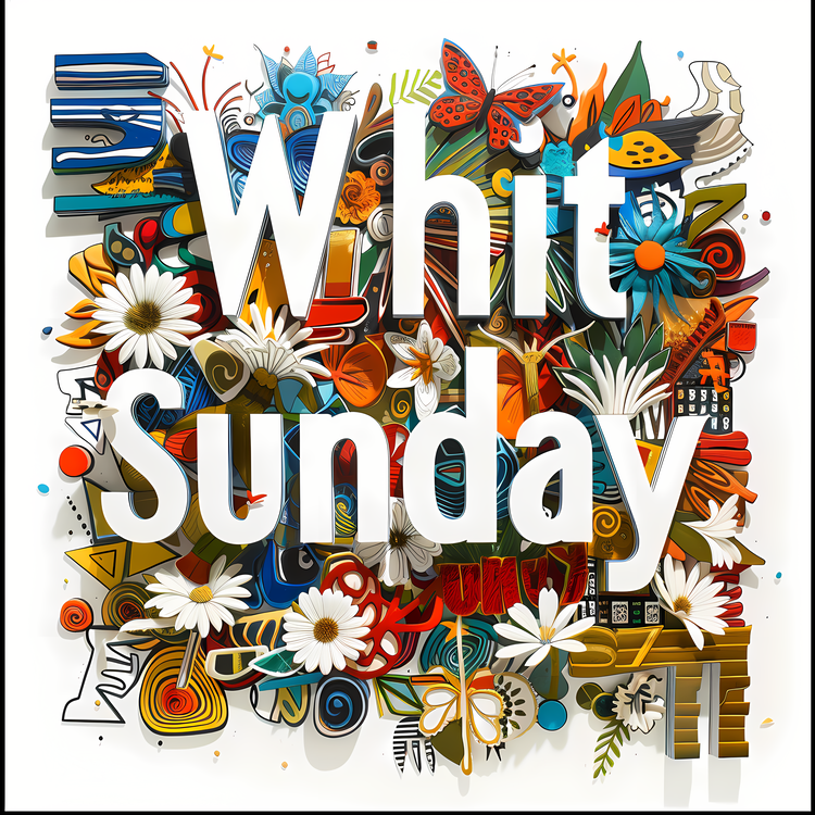 Whit Sunday,Bright,Colorful