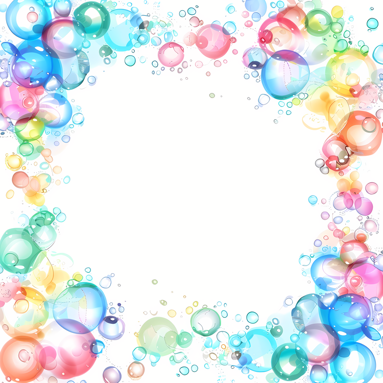 Bubbly,Colorful,Bubbles
