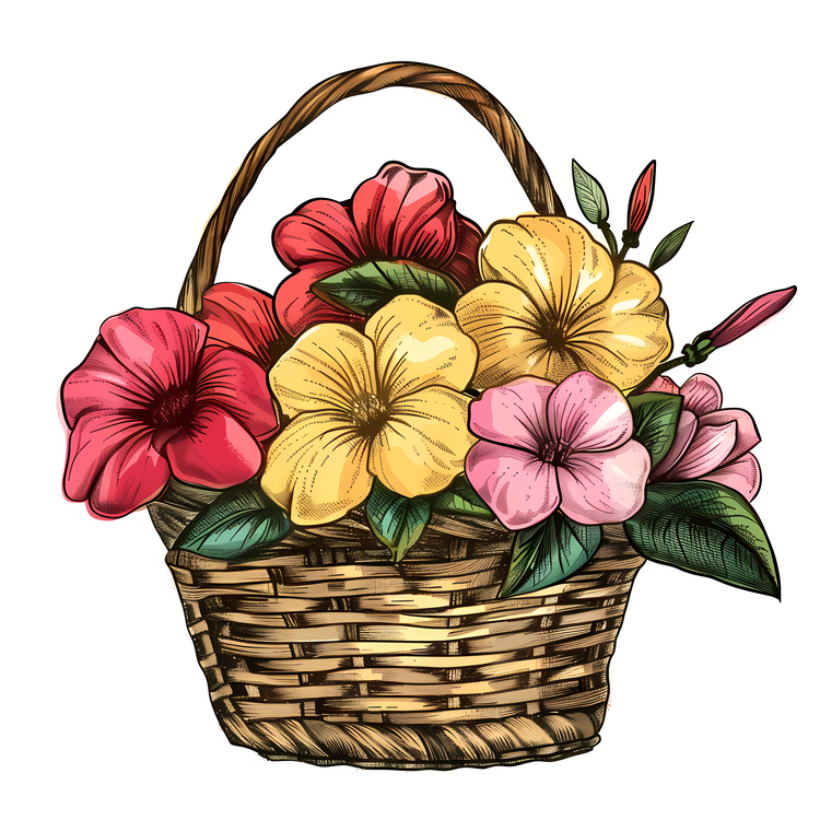 May Day,Flower Basket,Garden