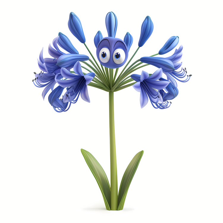 3d Cartoon Flowers,Flowers,Eyes