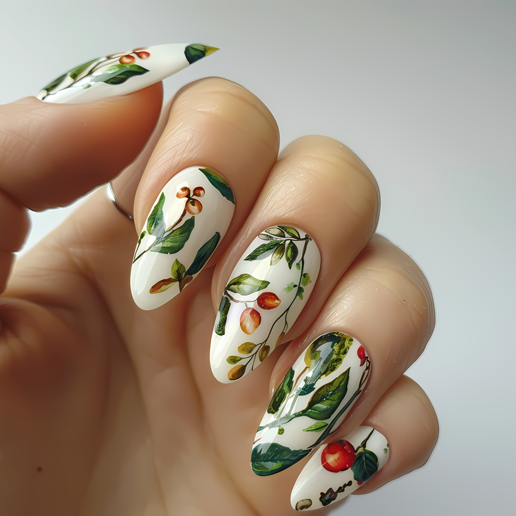 Nail Polish,Nail Art,Floral Design