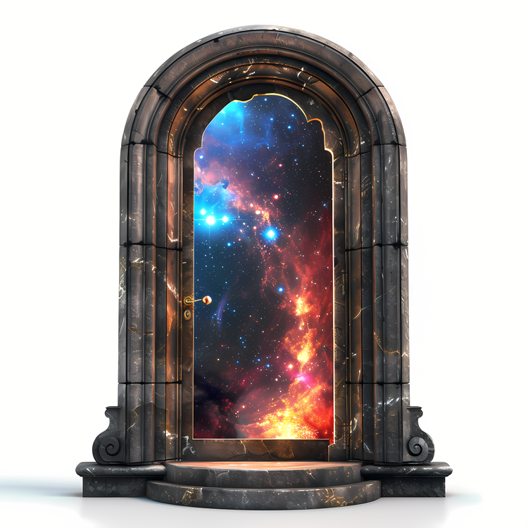 Door,Universe,Nebula
