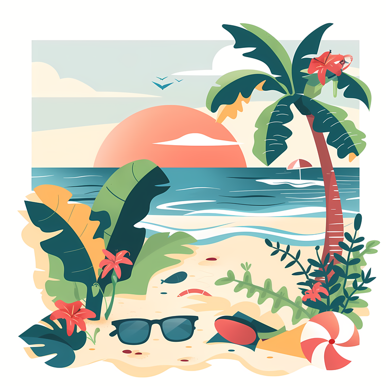Summer Begins,Tropical,Beach