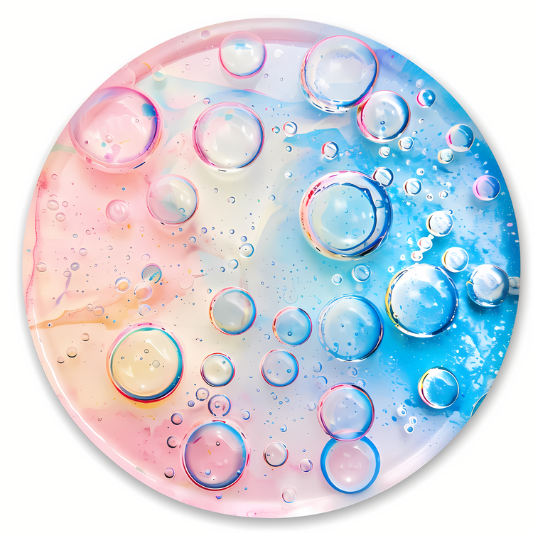 Bubbly,Pink,Blue