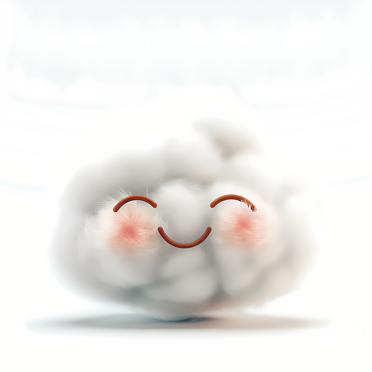 Fuzzy,Happy Cloud,Fluffy Cloud