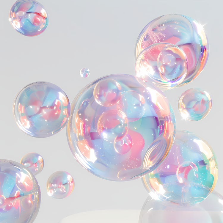 Bubbly,Bubbles,Colorful