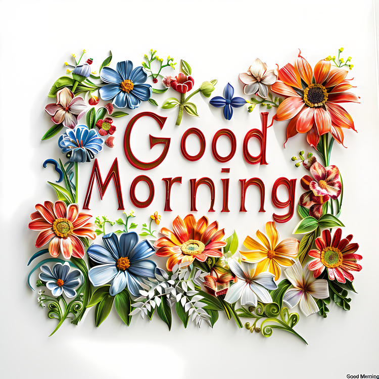Good Morning,Happy Flowers,Morning Greetings