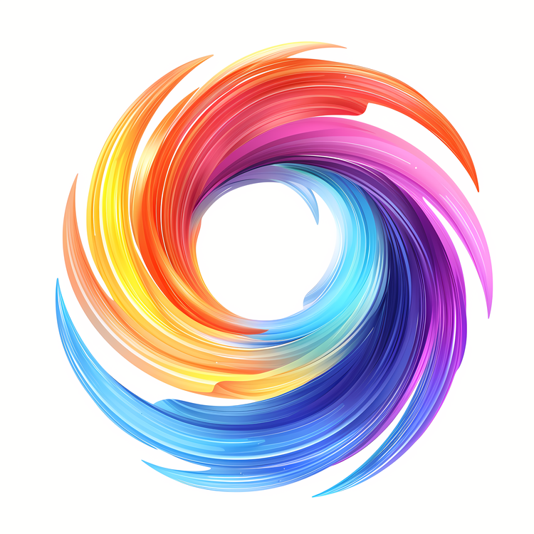 Colorful,Swirly,Spiral