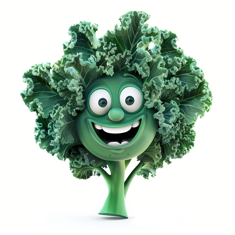 3d Cartoon Vegetable,10,For   Are Green
