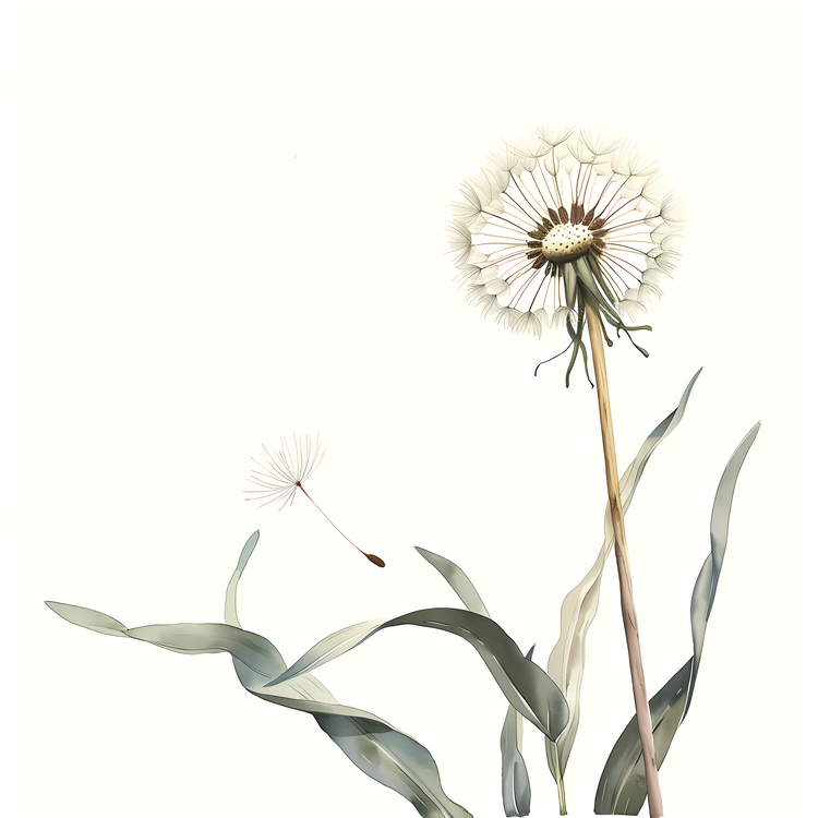 Dandelion,Wind,Grass