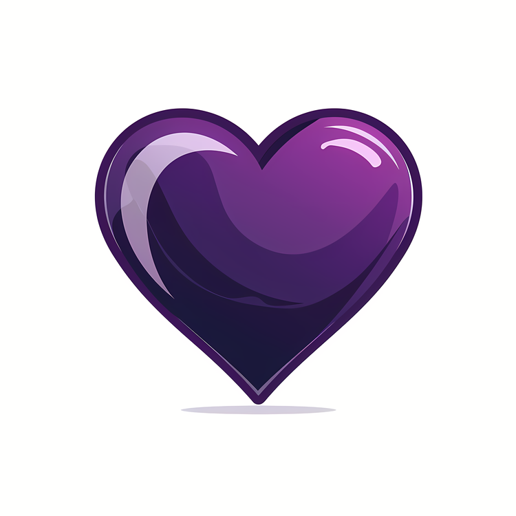 Emoji,Heart,Purple