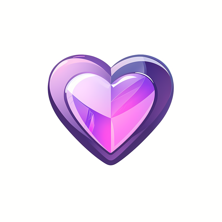 Emoji,Heart,Purple