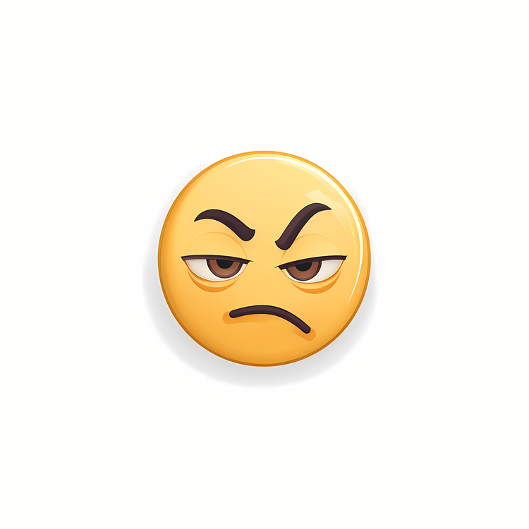 Smirking Face,Emoticon,Angry Face
