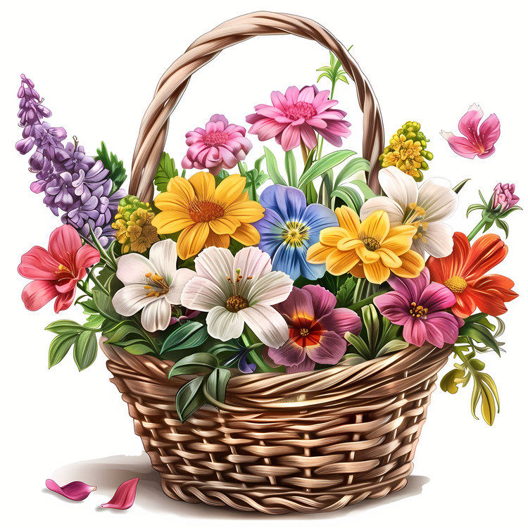 May Day,Flower Basket,Flowers