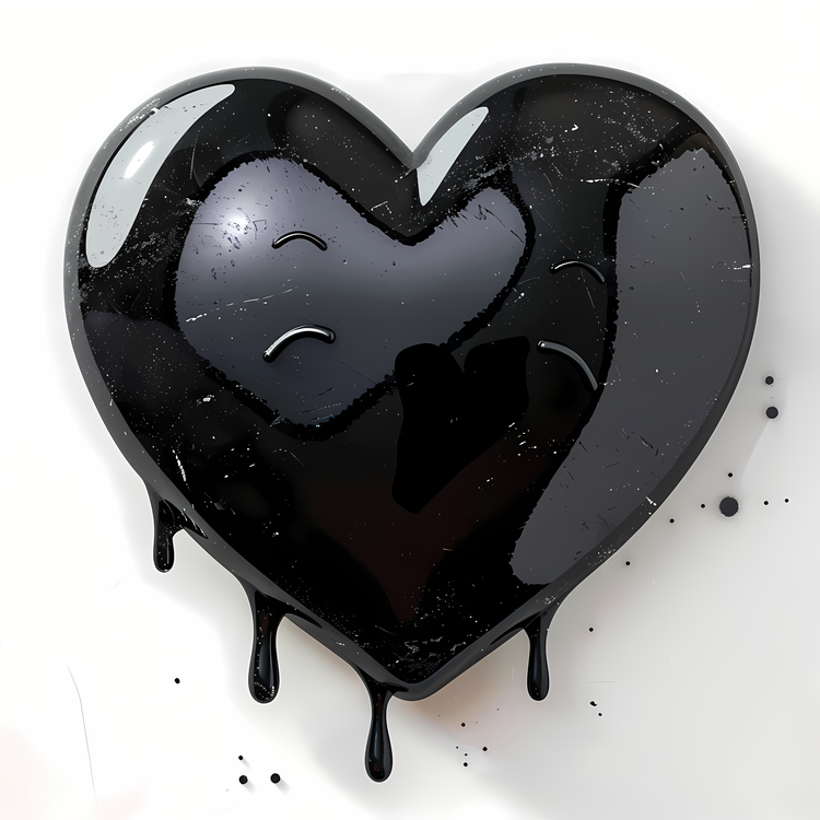 Emoji,Heart,Black