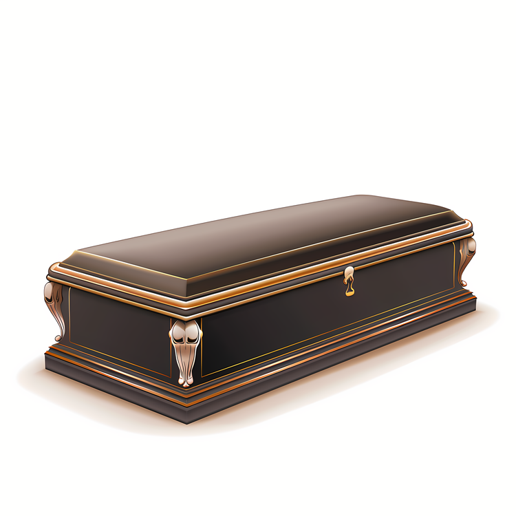 Funeral,Coffin,Black