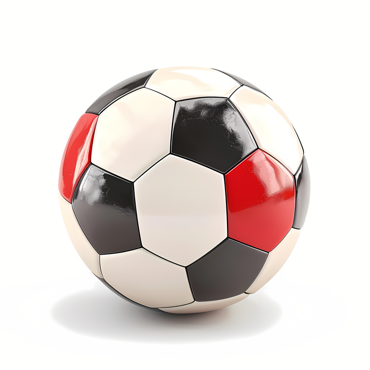 3d Cartoon,Ball,Soccer