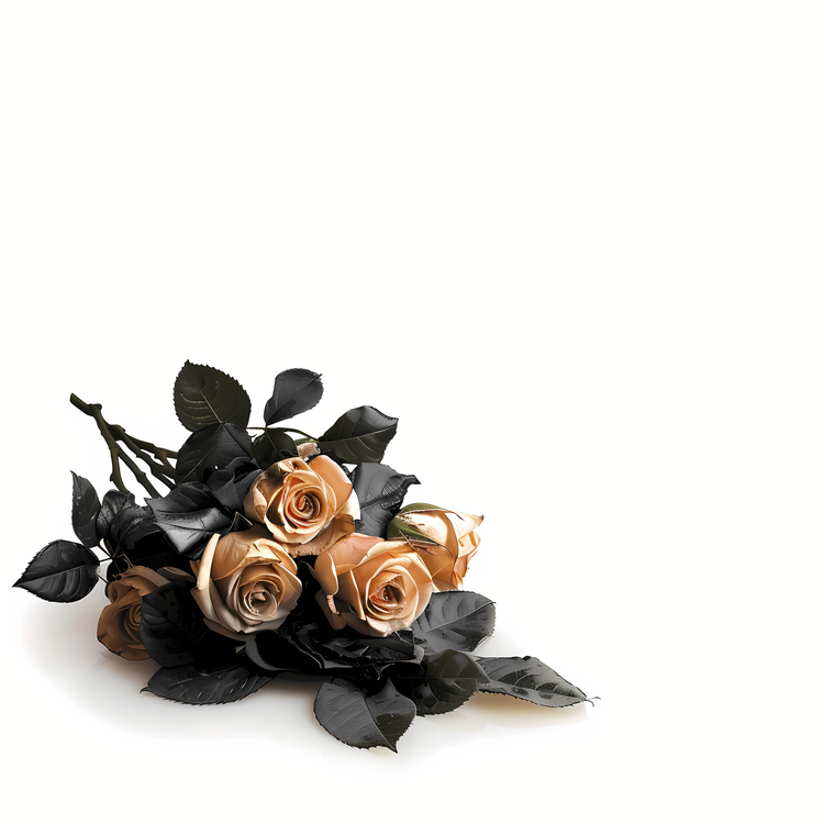 Funeral,Roses,Black Roses