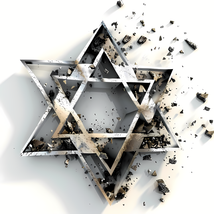 Yom Hashoah,Star Of David,Religious Symbol