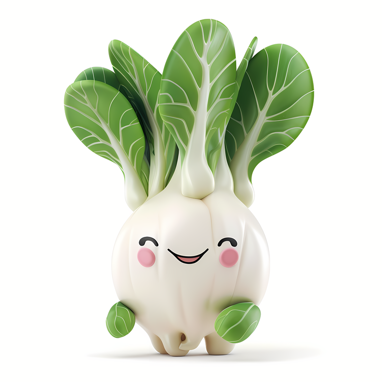 3d Cartoon Vegetable,Vegetable,Kale
