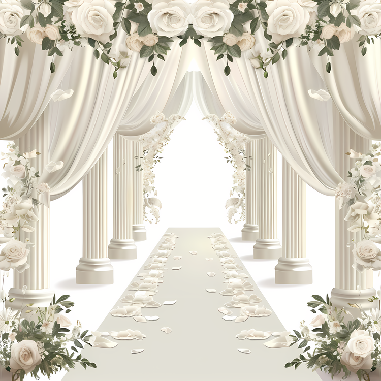 Outdoor Wedding,White Wedding Arch,Wedding Arbor