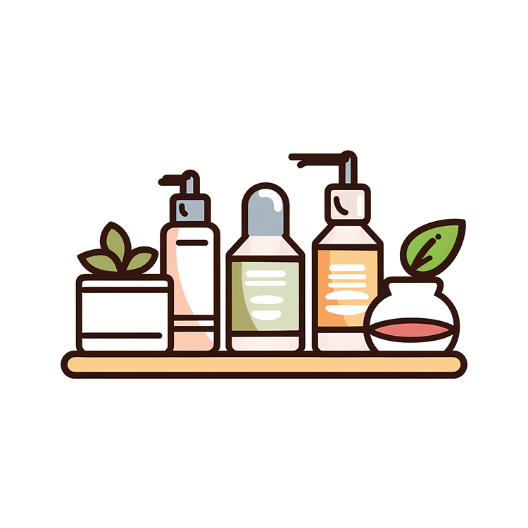 Skincare,Shelf,Cosmetics