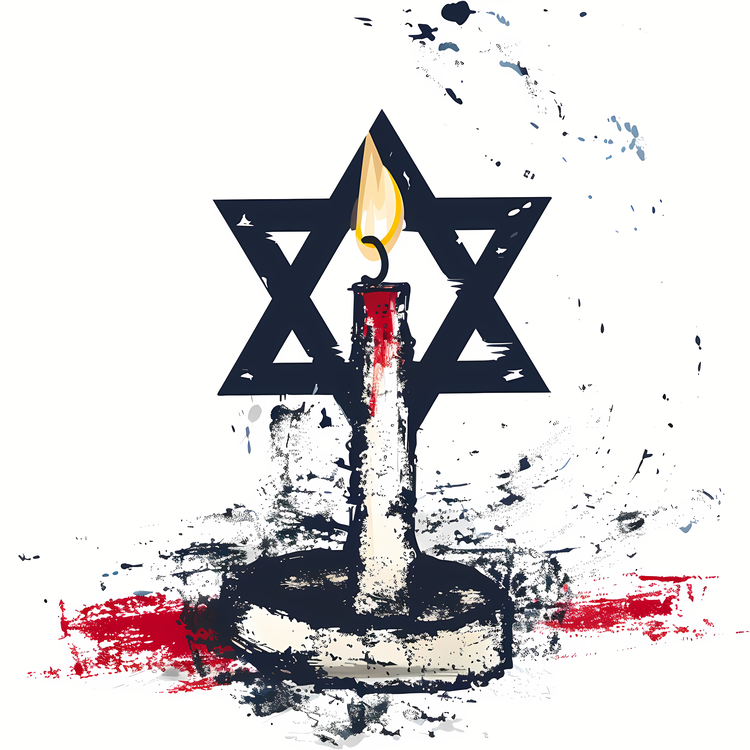 Yom Hashoah,Candle,Fire