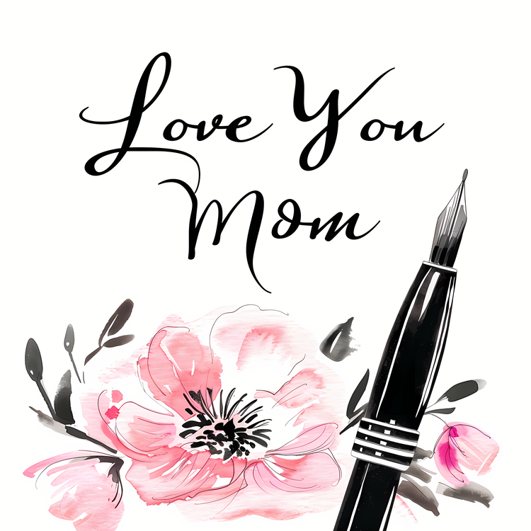 Letter For Mom,Love Mom,Love