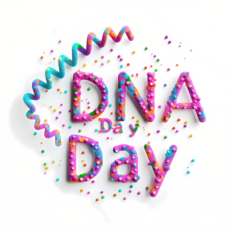 Dna Day,Colorful,Different Colors