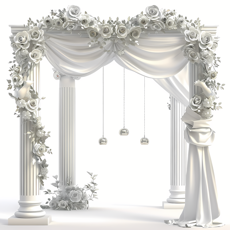 Wedding Decoration,Wedding Arch,White