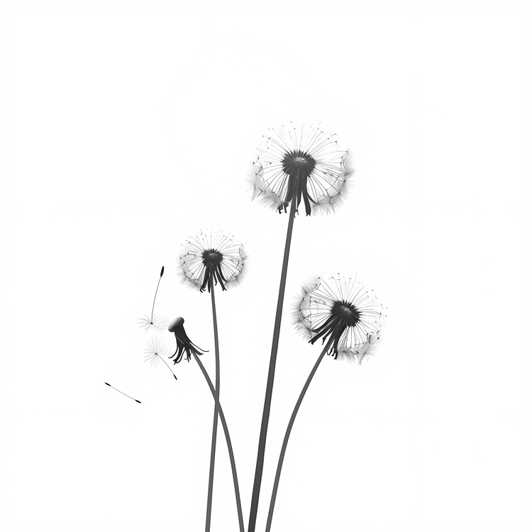 Dandelion,Seeds,Flower