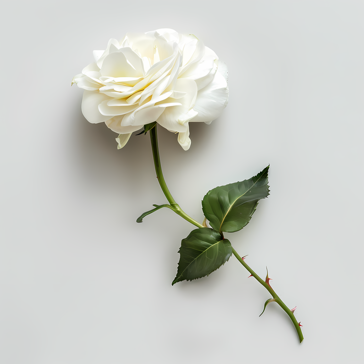 Funeral,White Rose,Lone Bloom