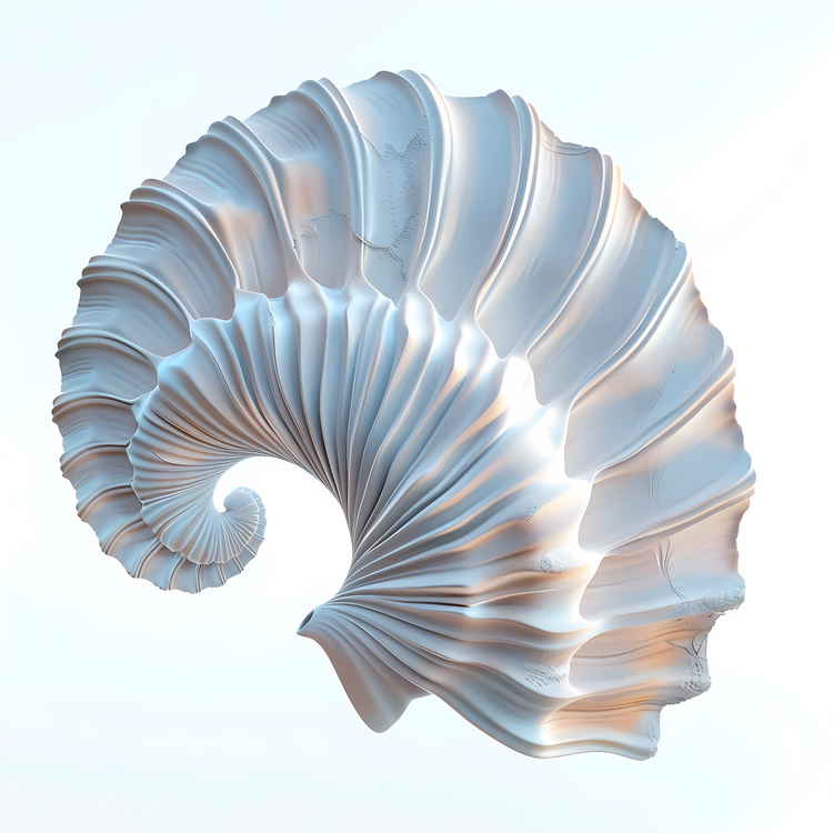 Shell,White,Abstract