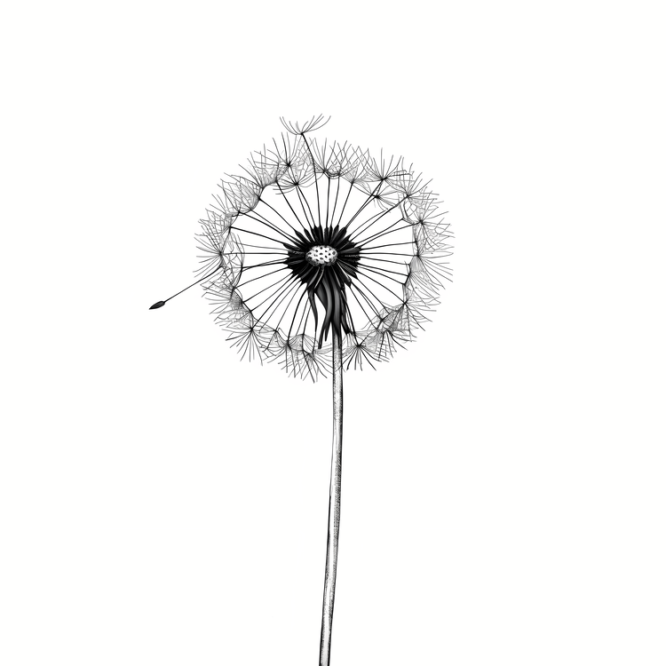 Dandelion,Seeds,White Flower