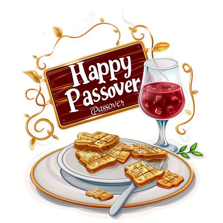 Passover,Happy Passover,Bread And Wine