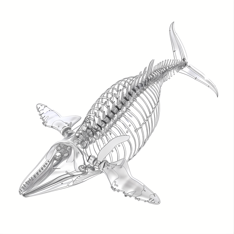 Hologram,Fish,Skeleton
