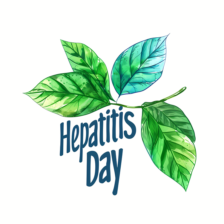 World Hepatitis Day,Hepatitis Day,Green Leaf