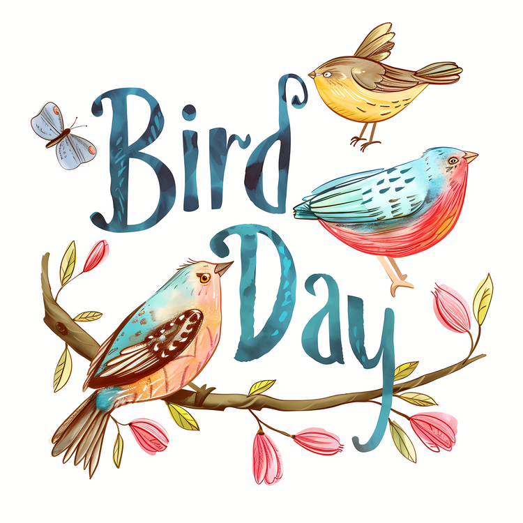 Bird Day,Birds,Colorful