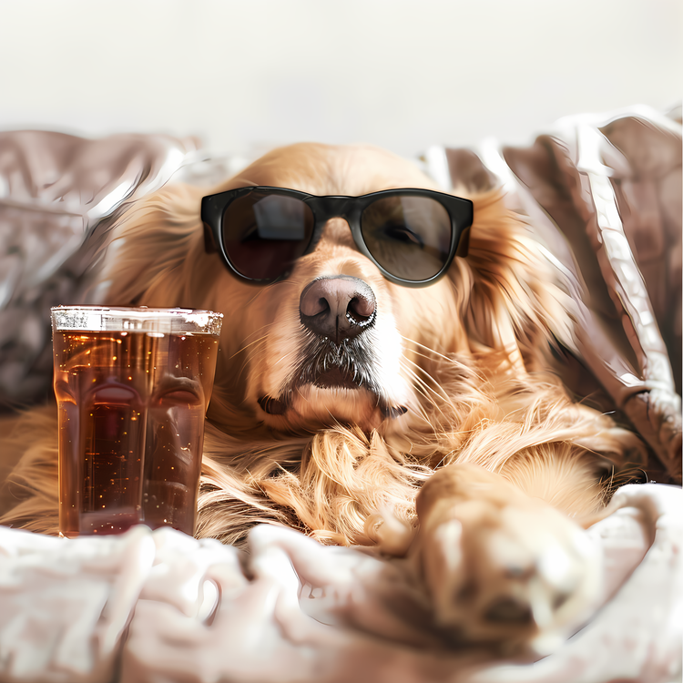 Animal Hangover,Dog,Sunglasses